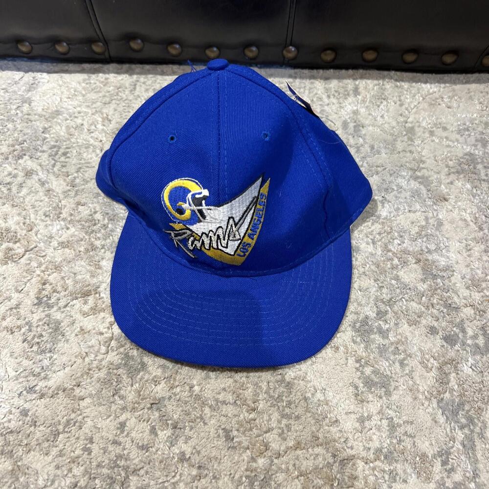 VTG RARE NFL American Needle Snapback Hat Los Angeles Rams NWT Read